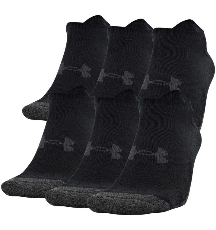 Unisex UA Performance Tech No Show Socks 6-Pack - 730-U6764P6-001 - UA730-U6764P6-001