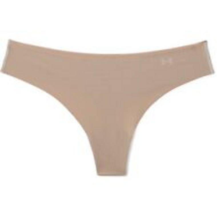 Women's Ua Pure Stretch Thong 3-pack - 1325615249LG