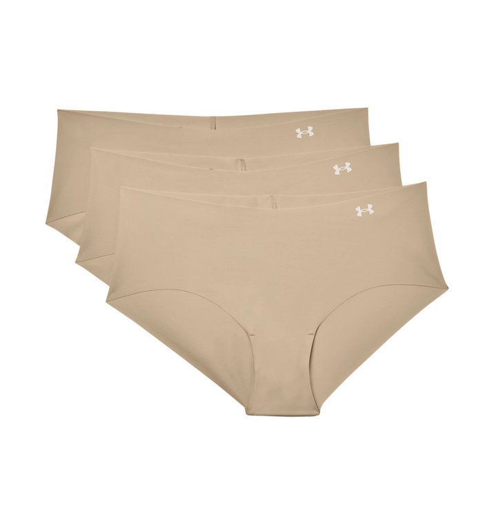 Women's Ua Pure Stretch Hipster 3-pack - 1325616249LG