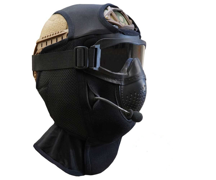 High Cut Cmbat Helmet Face Mask-Non-Berry Compliant