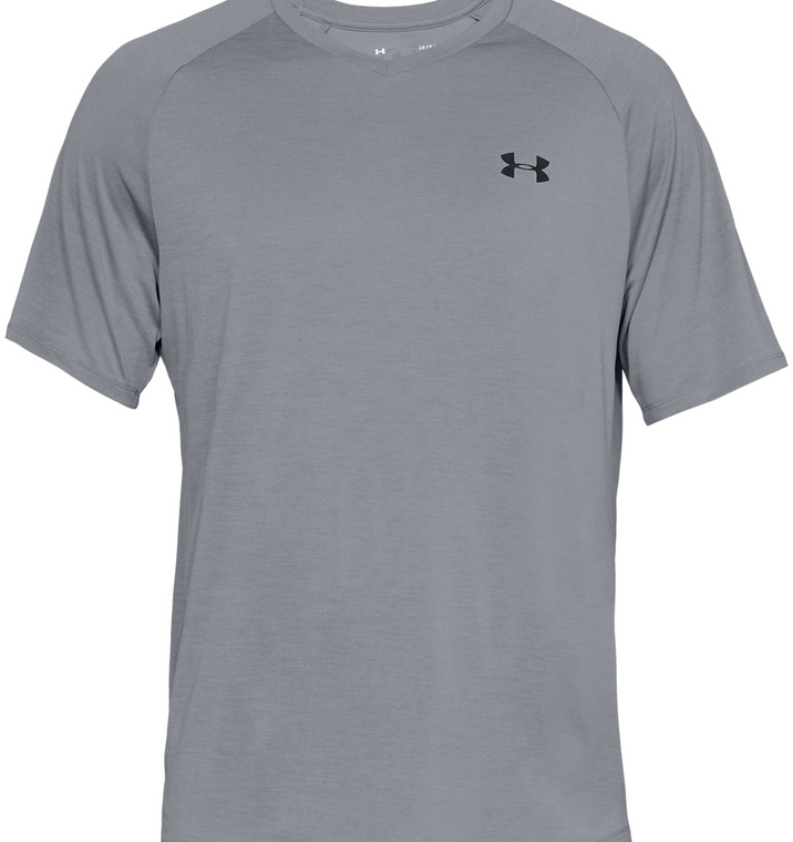 Ua Tech V-neck Short Sleeve - 13281900354XT