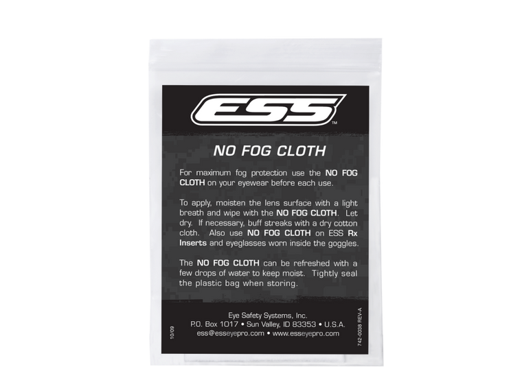 No Fog Cloths