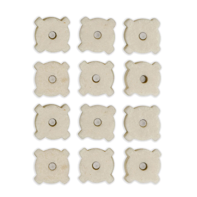 7.62mm 100 Pack Star Chamber Cleaning Pads