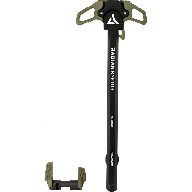 Radian Weapons R0665 Raptor Charging Handle with Talon Safety AR-15, M16 Radian OD Aluminum