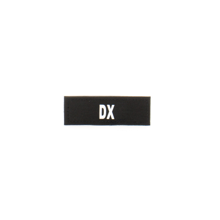 1x3 Med Name Tape Patch - E10-7003-DX-BLKGLO