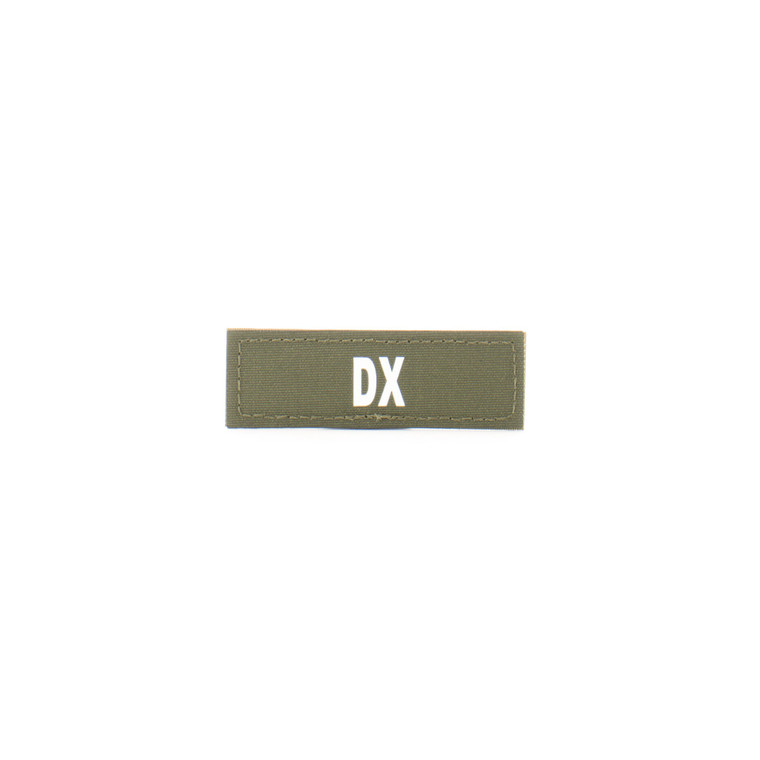 1x3 Med Name Tape Patch - E10-7003-DX-RGRGLO