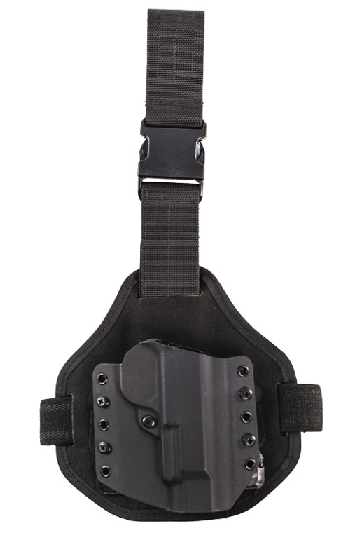 Single Point Drop Leg Warrior Holster Combo - HSG-23138RBK