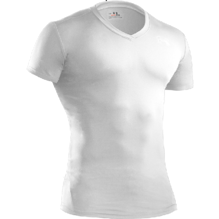Ua Men's Tactical Heatgear Compression V-neck T-shirt - 1216010100XL