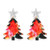 Star Decorated Christmas Tree Design Wholesale High Fashion Costume Earrings - Red A392-fear5733 Star Decorated Christmas Tree Design Wholesale High Fashion Costume Earrings - Red A392-fear5733