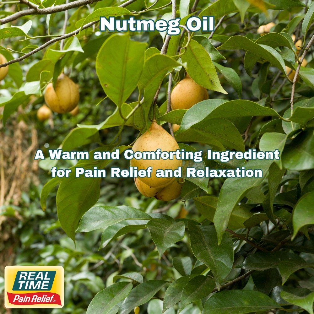 Nutmeg Oil/Extract: A Warm and Comforting Ingredient for Pain Relief and Relaxation
