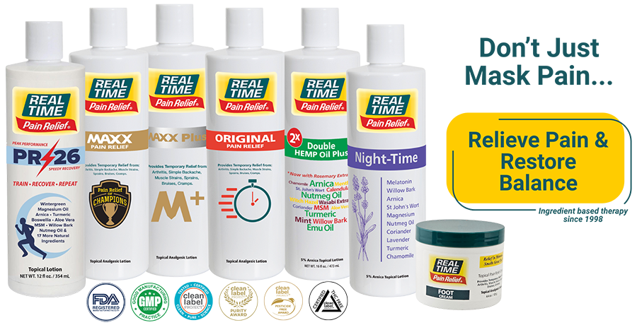 Don't Just Mask Pain..Relieve Pain & Restore Balance