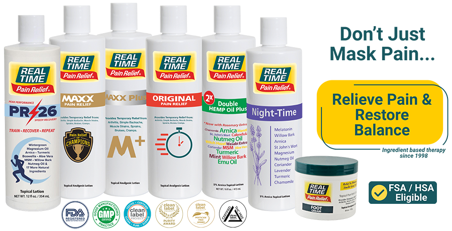 Don't Just Mask Pain..Relieve Pain & Restore Balance