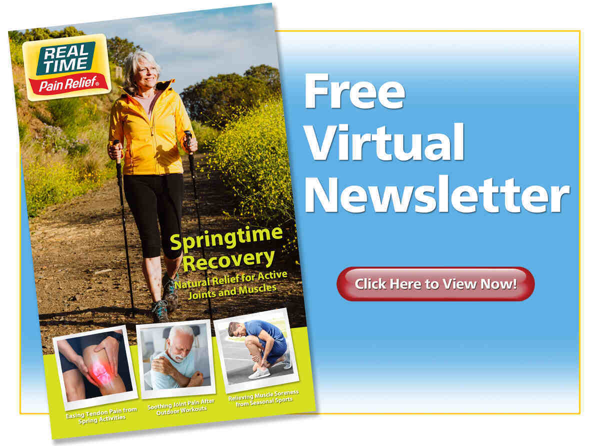 Springtime Recovery Natural Relief for Active Joints and Muscles