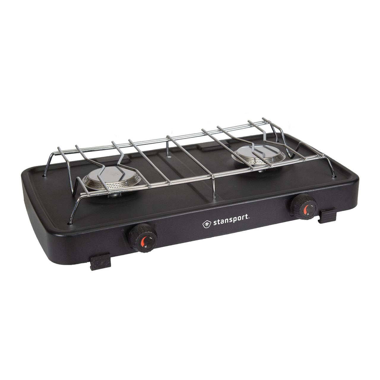 2-Burner Regulated Propane Camp Stove - Stansport