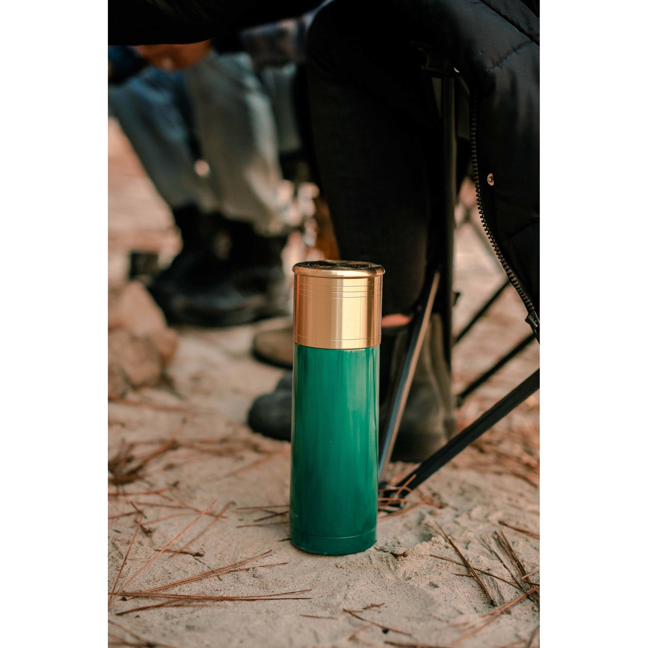 12 Gauge Shotshell® Thermo Bottle - Green - Stansport