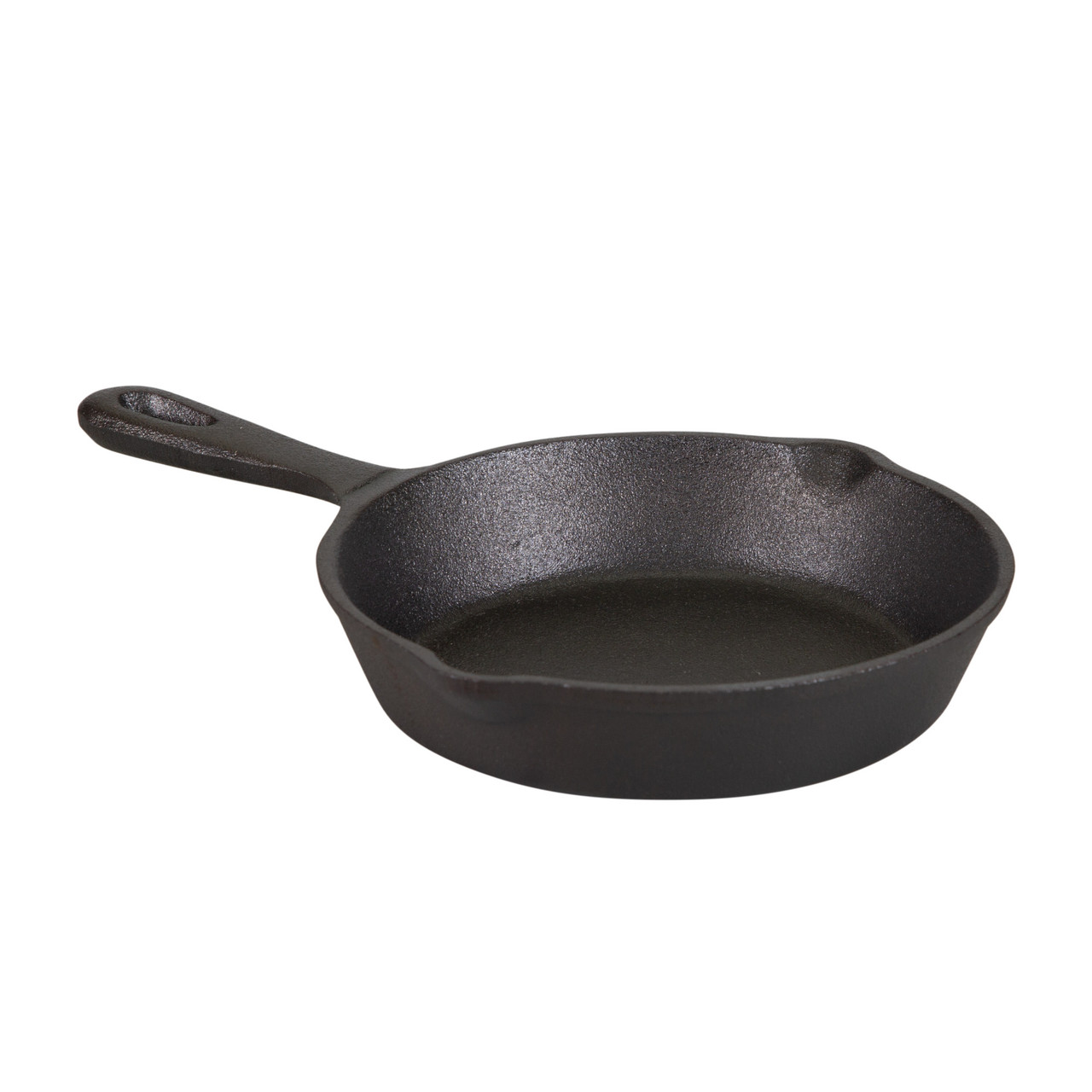 Cast Iron Frying Pan, Frying Pan With Drip Nozzle, Pre-treatment