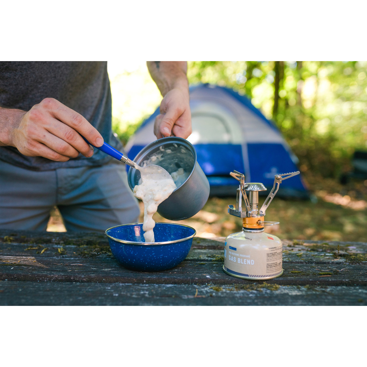 Backpack Stove, Fuel & Cook Set - Stansport