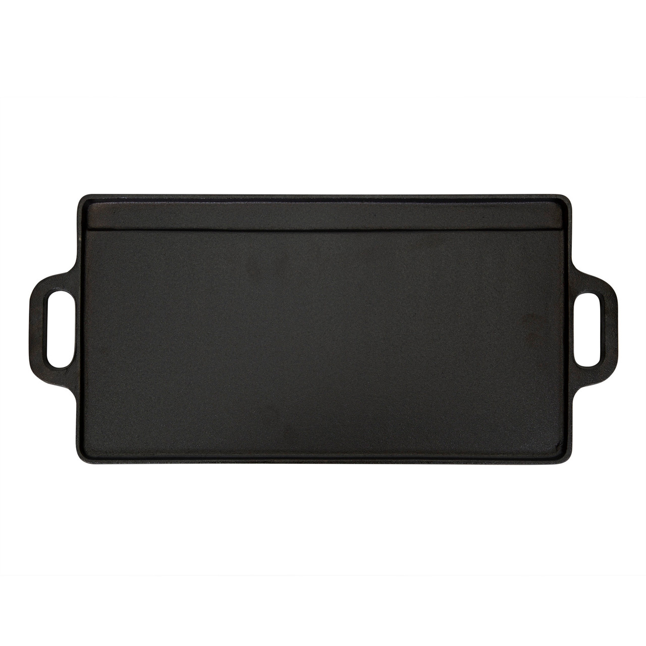 Pre-Seasoned Cast Iron Griddle with Lid Lifting Hole - 15 surface -  Stansport
