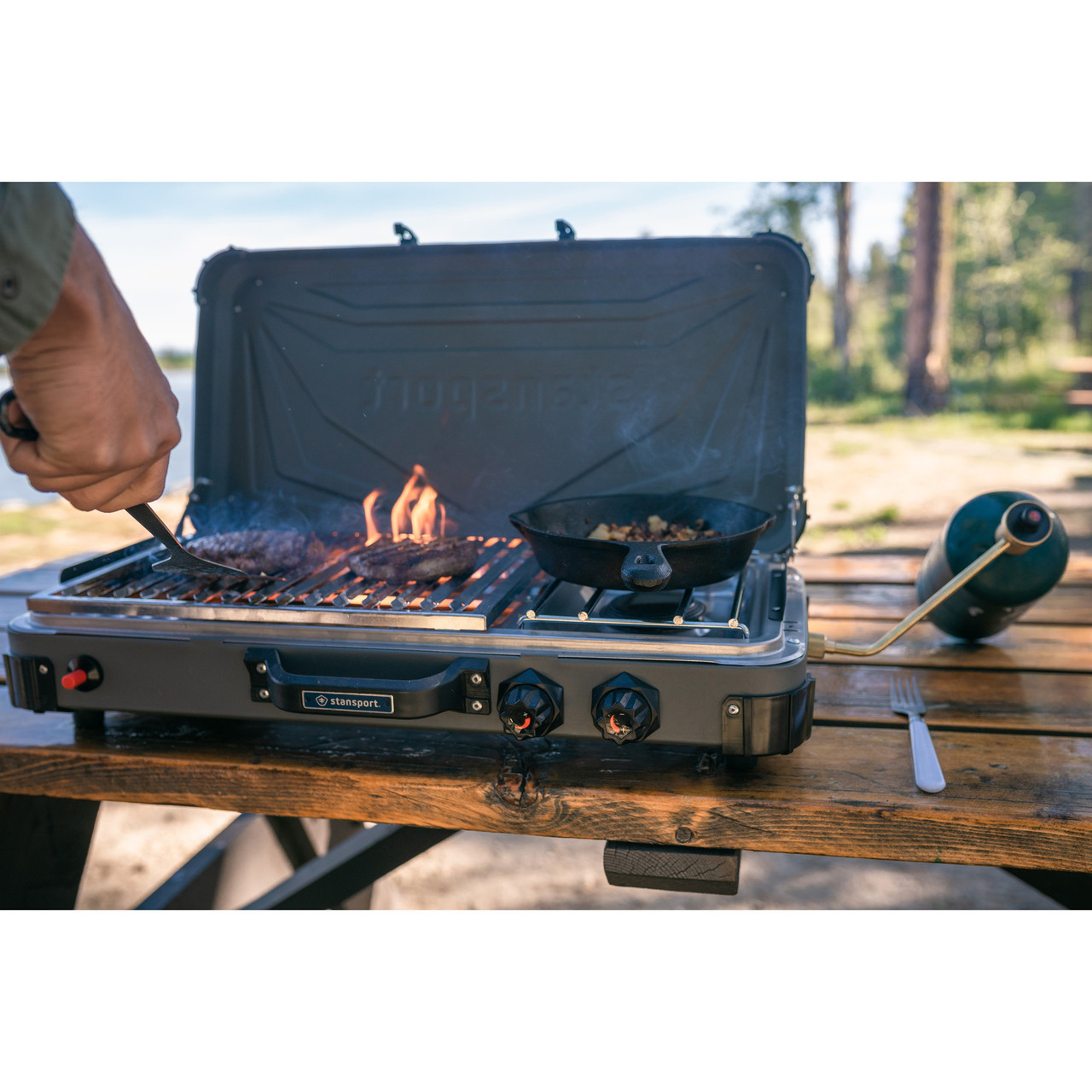 Stansport Boulder Series 2-burner Propane Stove : Target