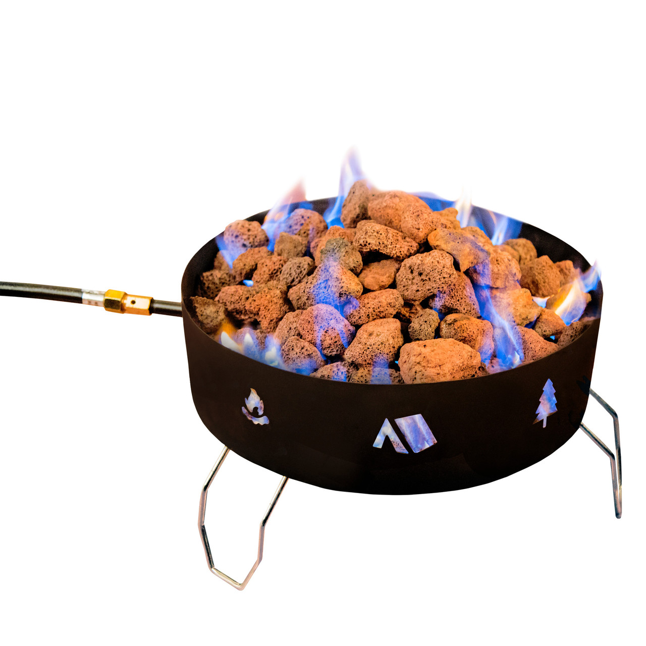 Propane Fire Pit with Lava Rocks Stansport