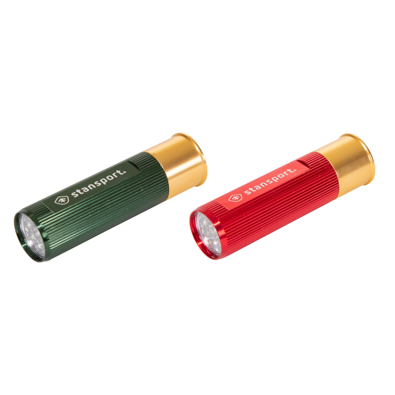 Shotshell LED Flashlight - 2 Pack - Stansport