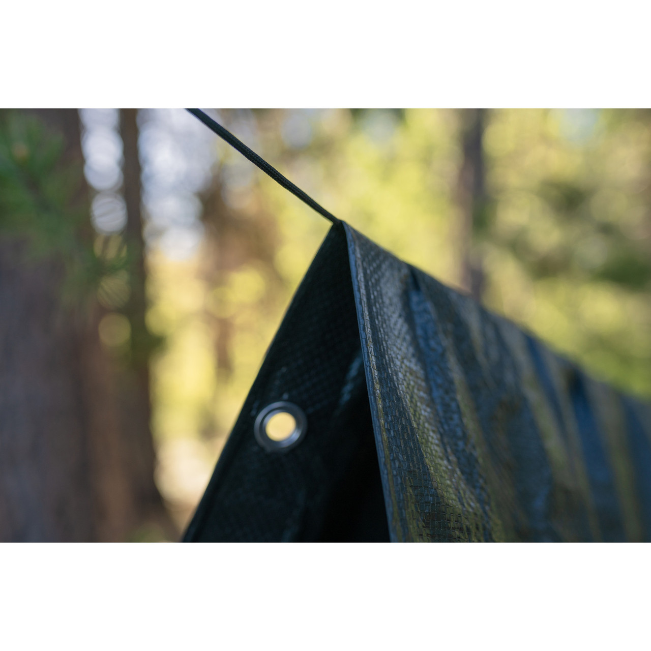Medium-Duty Rip-Stop Tarp 10' x 12' - Dark Green - 4 Pack - Stansport