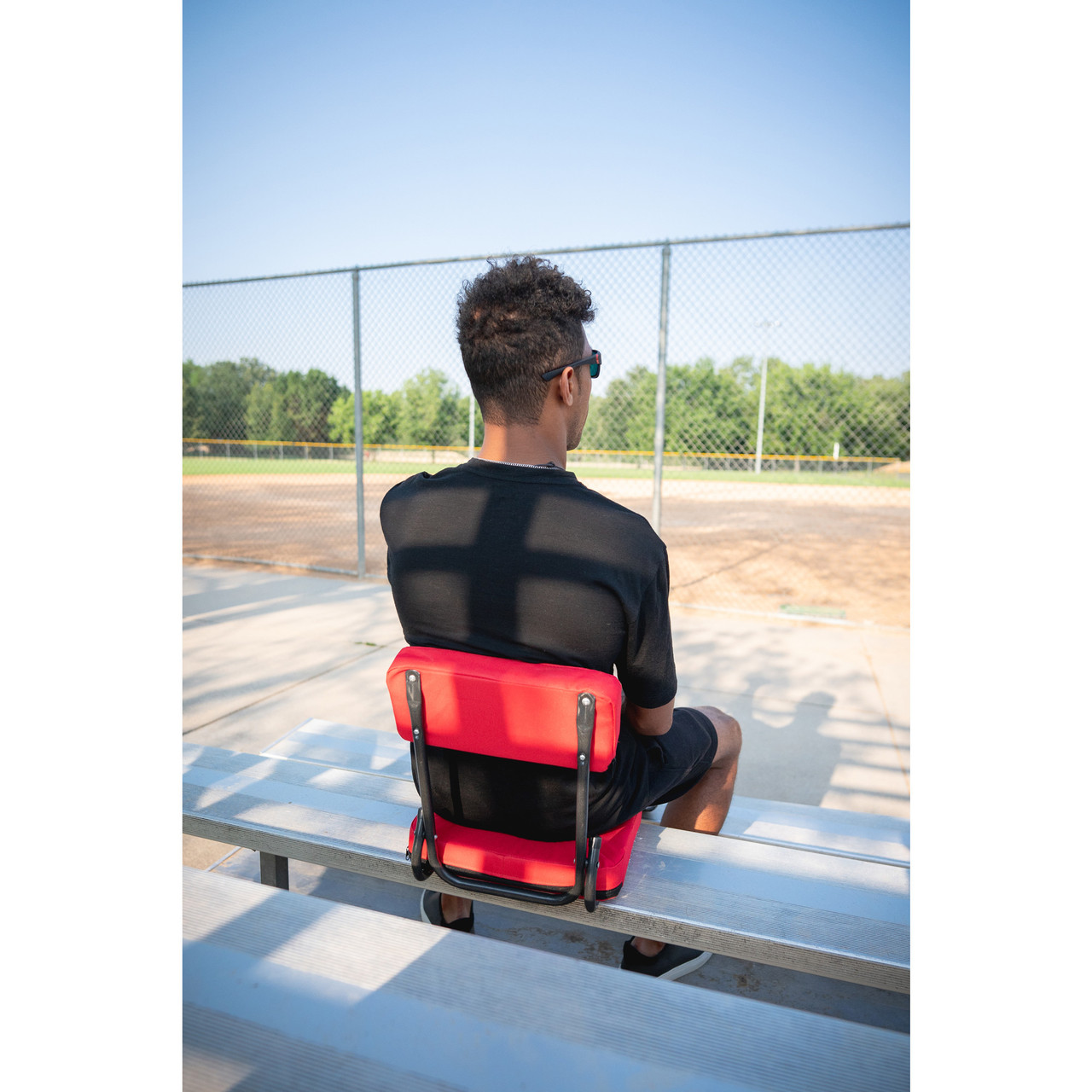 Stansport - 替芯付 Stansport Red Small &amp; 12&quot; スタンスポーツ 赤 Coliseum Seat - Red - Stansport