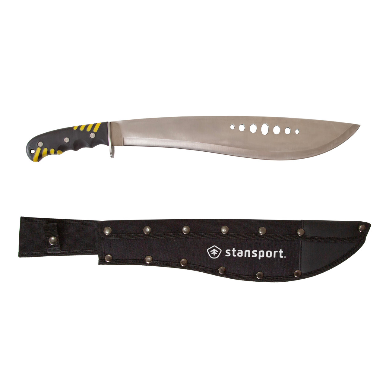 15” Steel Machete with Sheath - Stansport