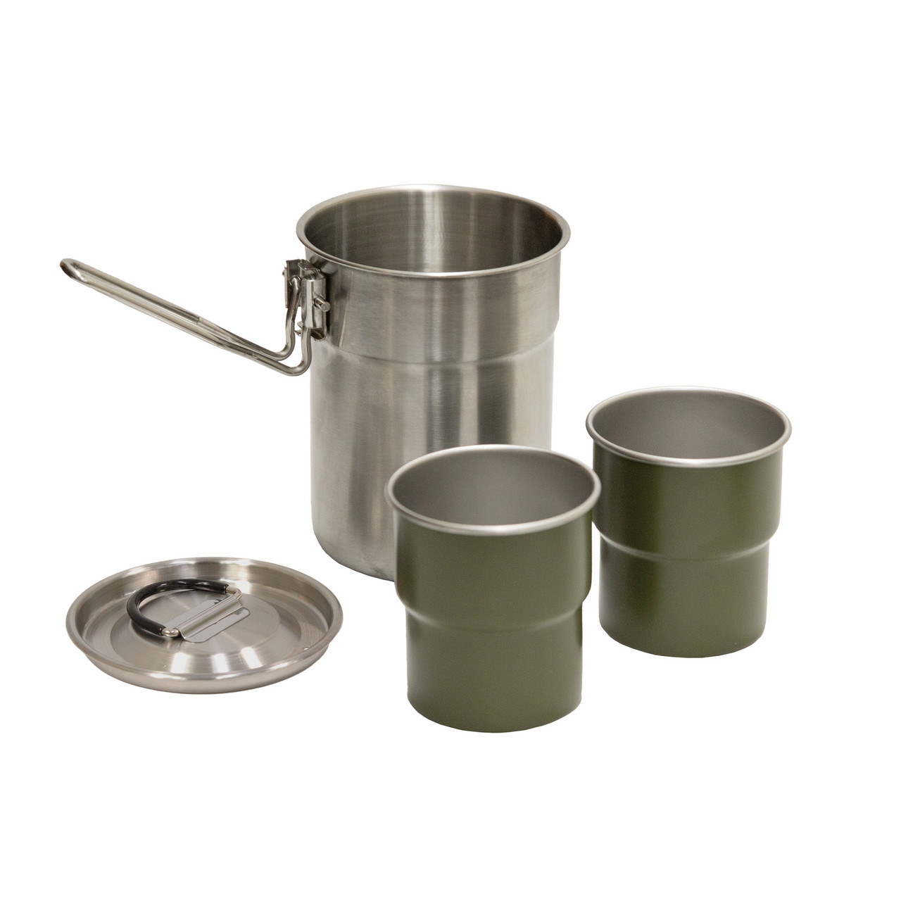 Deror Stainless Steel Kitchen Mug, 2 Piece Kitchen Mug