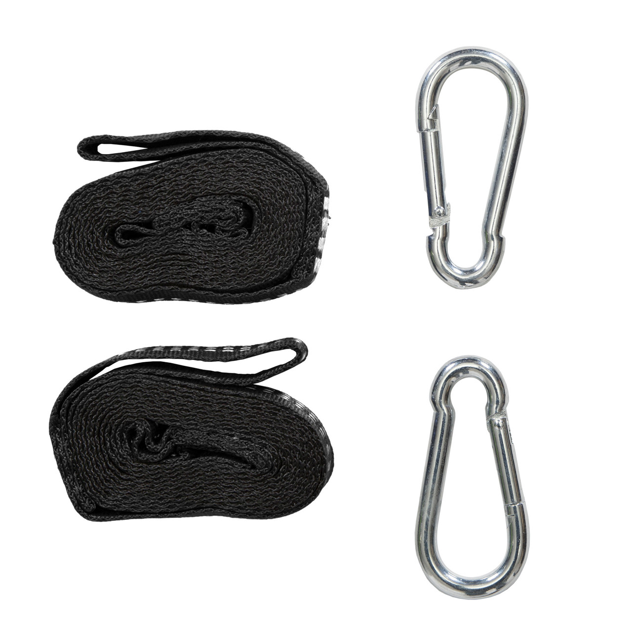 Hammock Tree Straps with Carabiners - Stansport