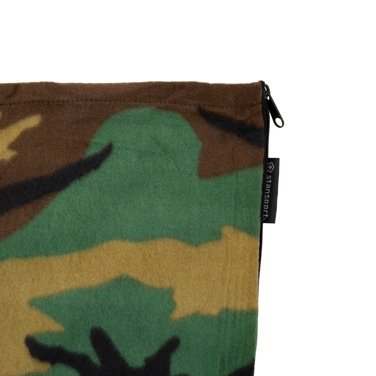Fleece Sleeping Bag - Camo - Stansport