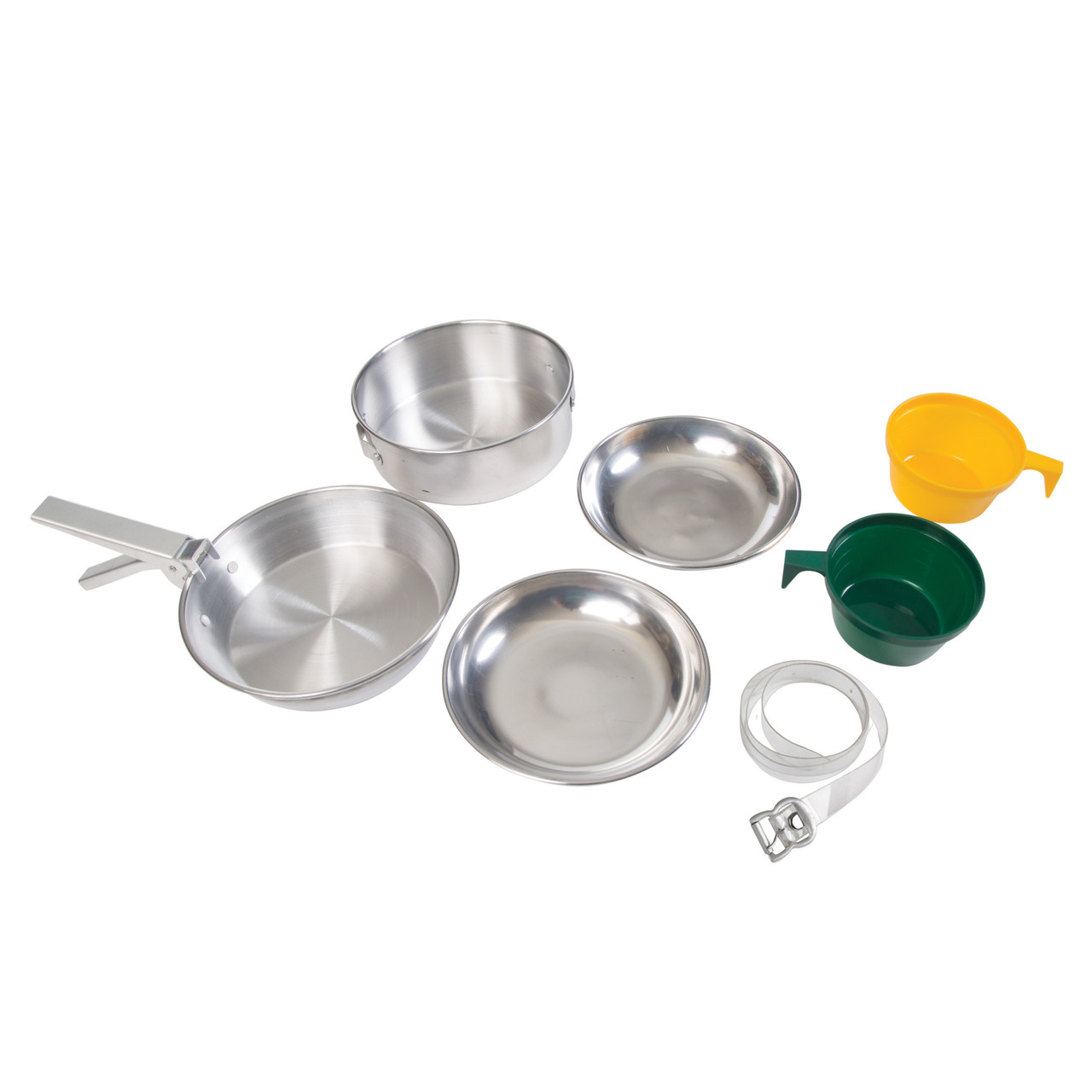 Deluxe 8-Piece Aluminum Cook Set 2 Person - Stansport