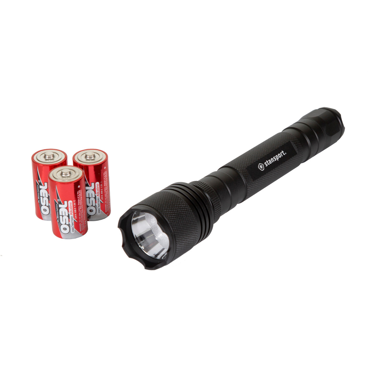 Heavy-Duty Tactical Flashlight CREE LED - Stansport