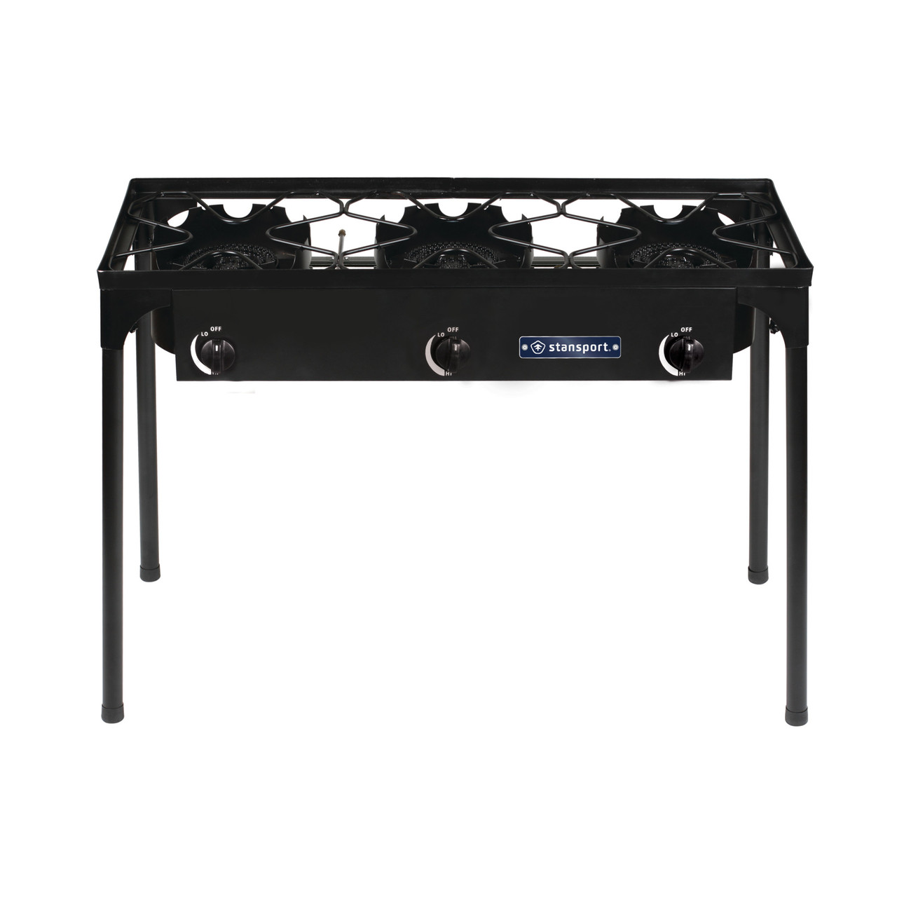 2-Burner Propane Stove with Grill