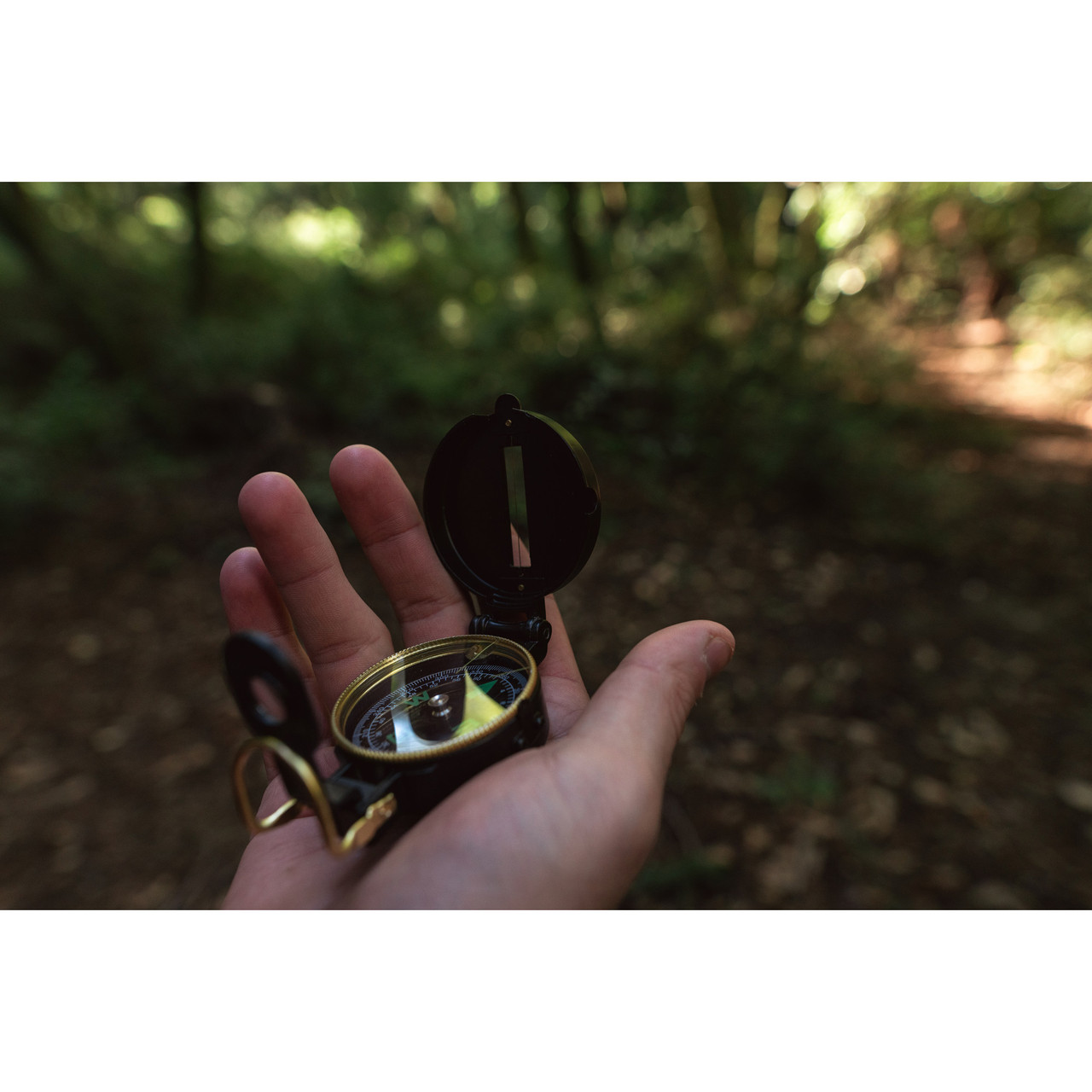 Lensatic Compass Metal - Stansport