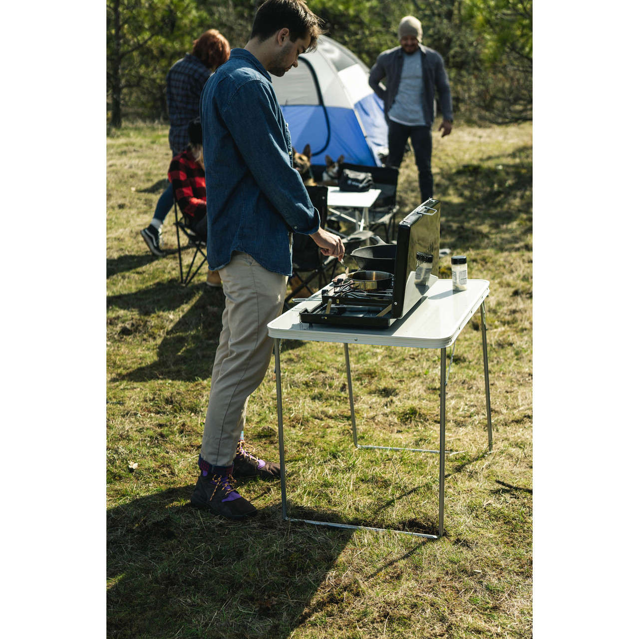 Folding Utility Camp Table - Stansport