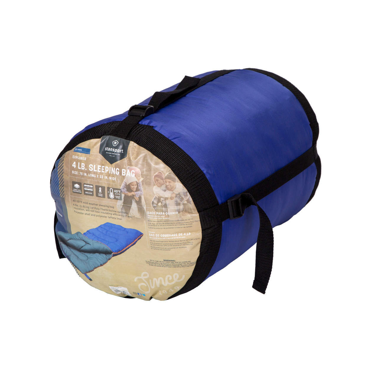 4 LB Explorer Sleeping Bag - Stansport