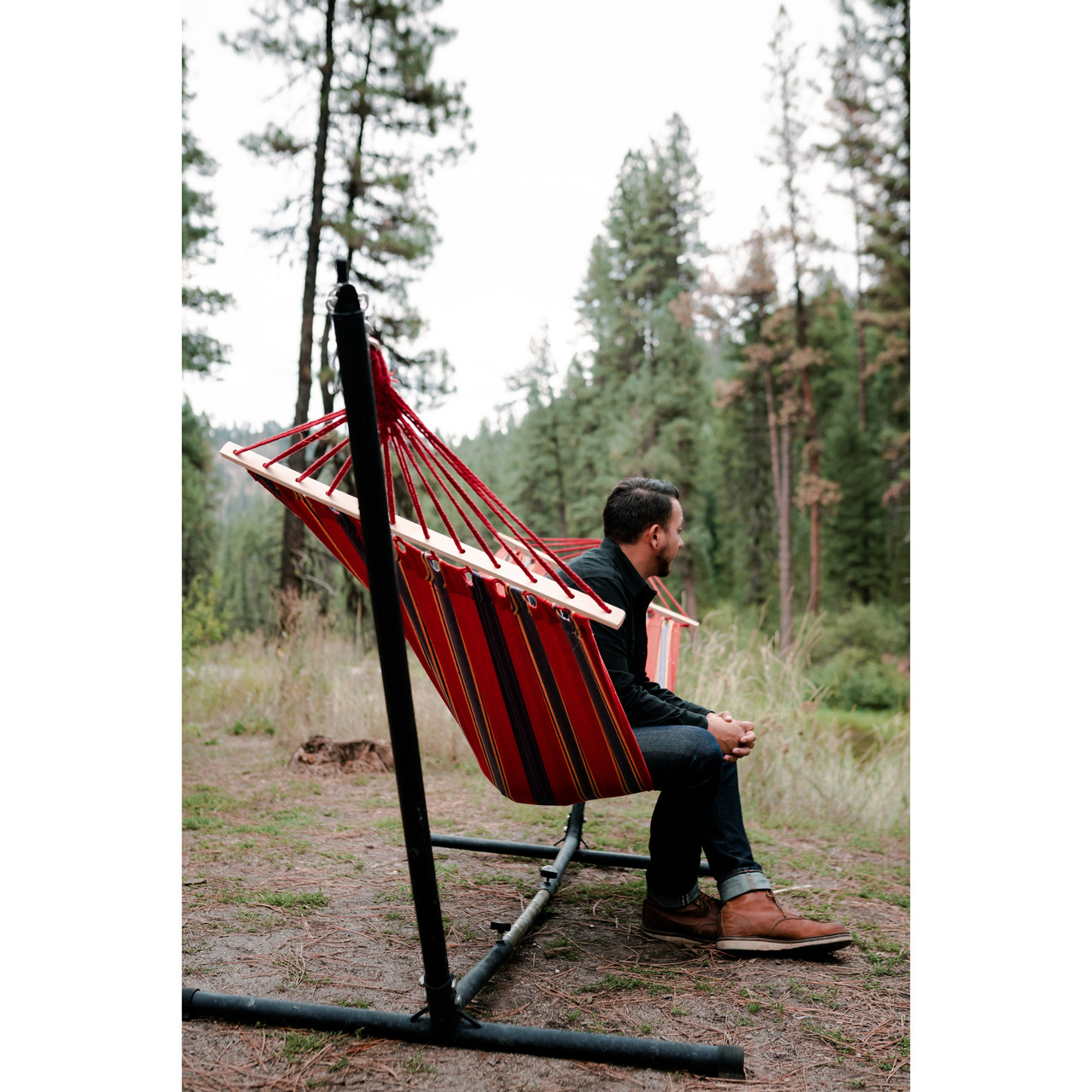 テーブル・チェア・ハンモック Coleman Aluminum Hammock Stand Deluxe Steel Hammock Stand - Stansport