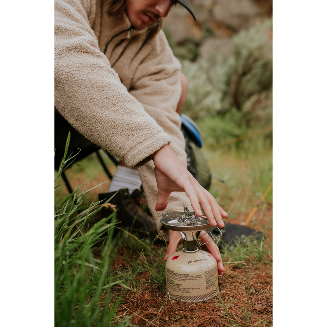 ISO-Butane Backpack Stove - Stansport