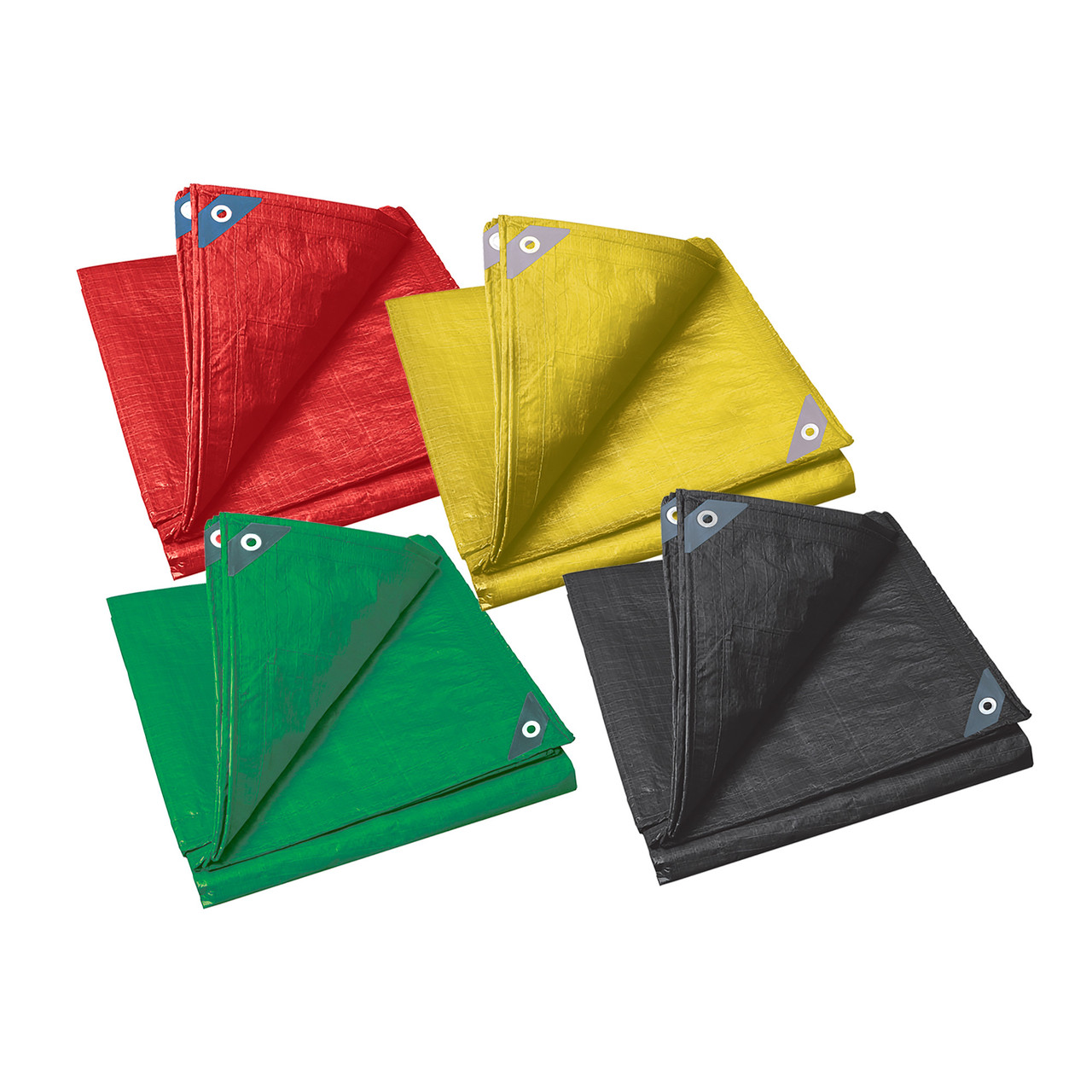 Set of 4 Triage Tarps 16' x 20' - Assorted - Stansport