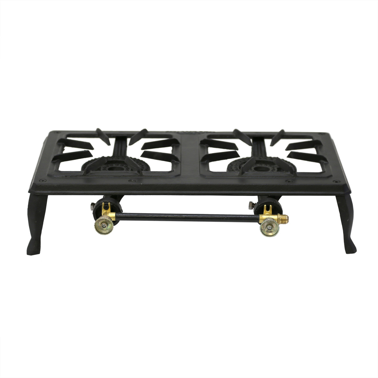 Dual burner clearance propane stove