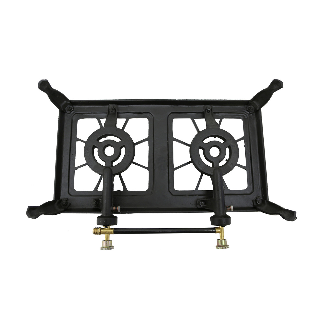 Double Burner Cast Iron Stove 30,000 BTUs - Stansport