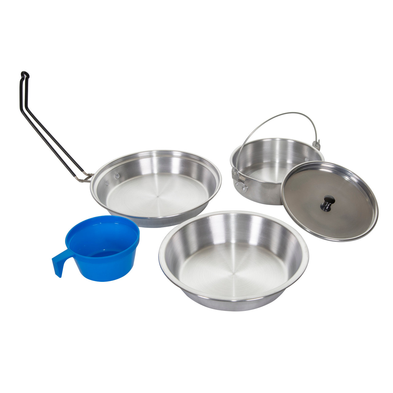 Heavy Duty - Stainless Steel Clad Cook Set - Stansport