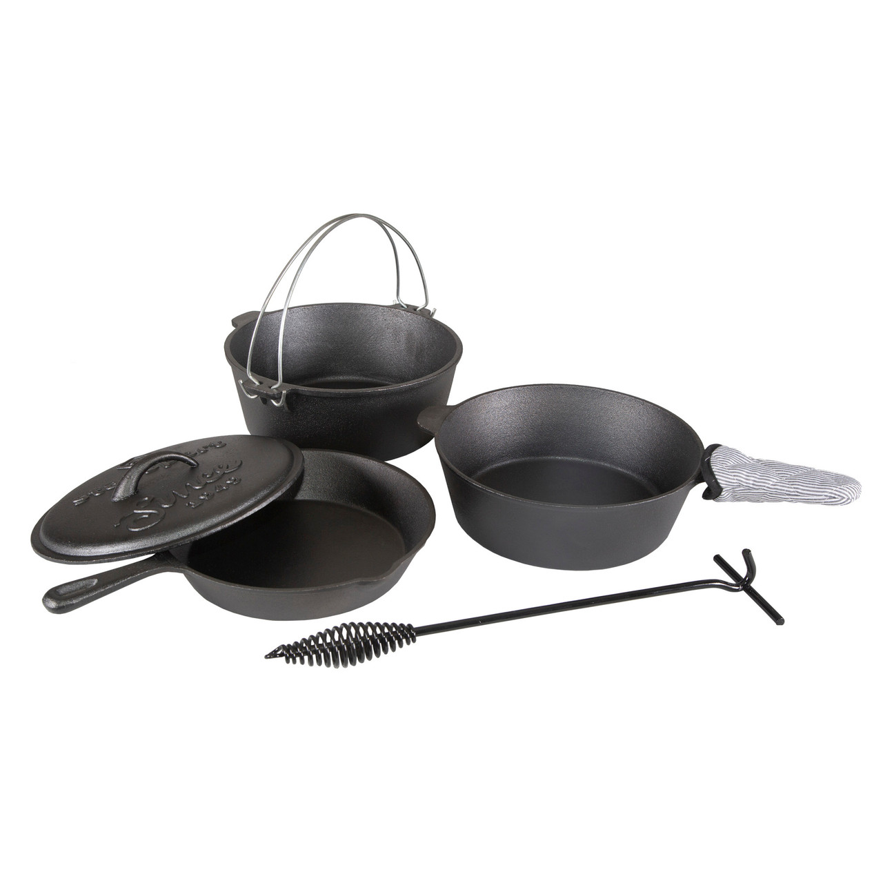 cast iron cooking sets