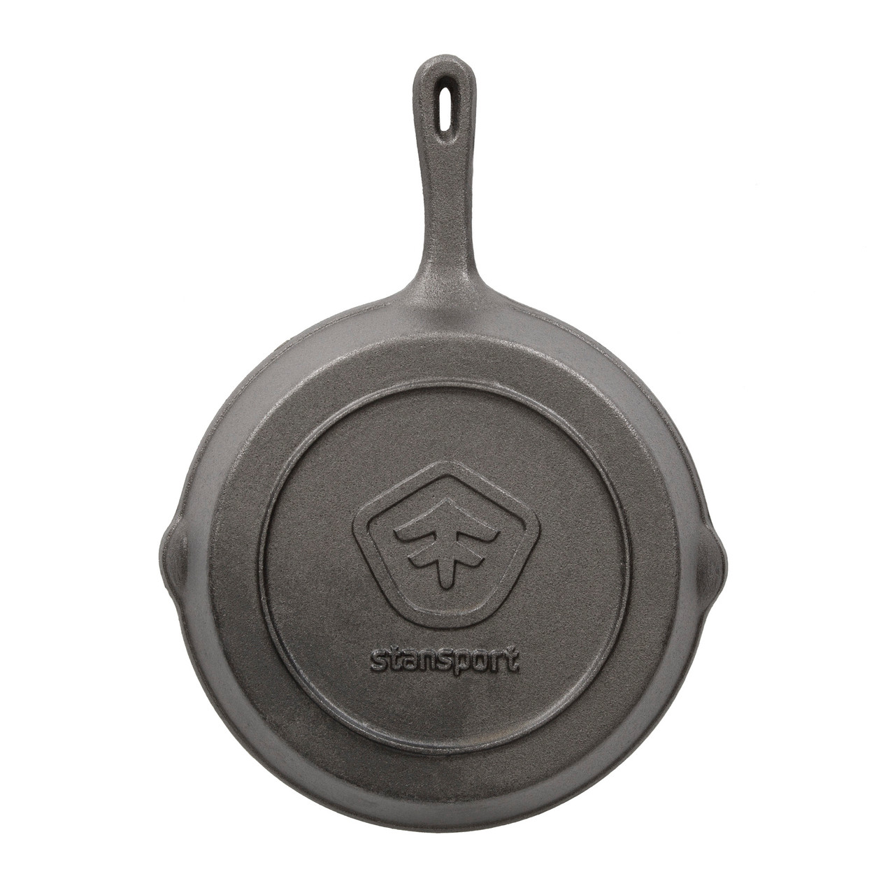 Stansport 1 qt Pre-Seasoned Cast Iron Dutch Oven Flat Bottom