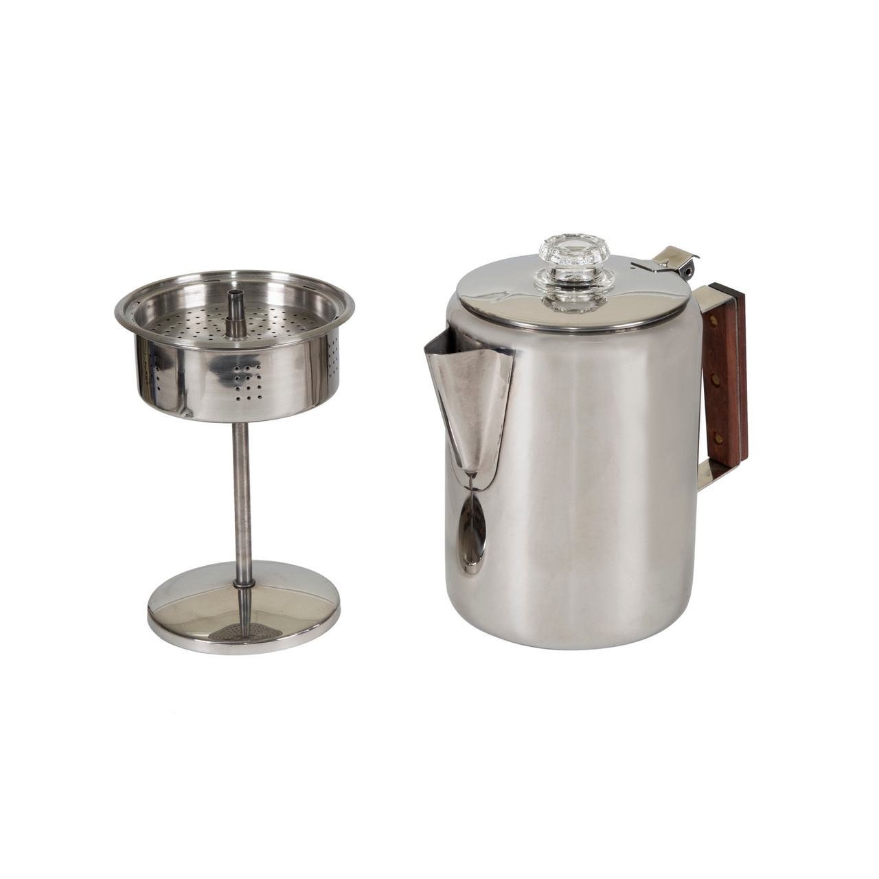 Stainless Steel Coffee Pot 9 Cups - Stansport