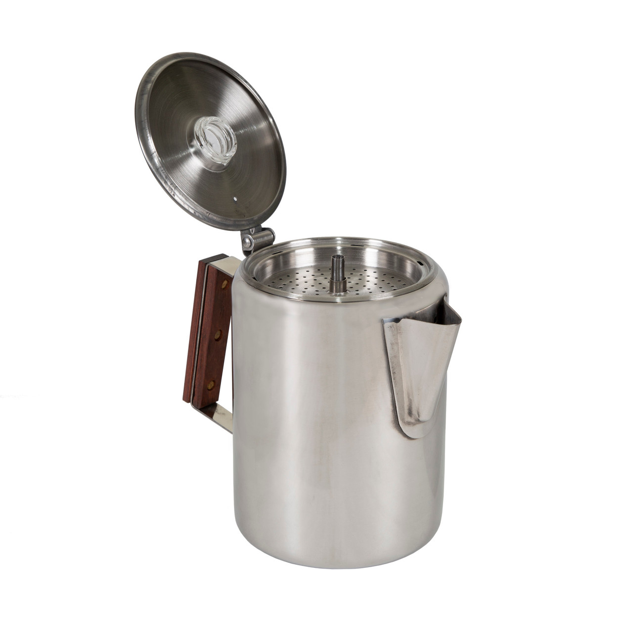 Stainless Steel Percolator Coffee Pot 9 