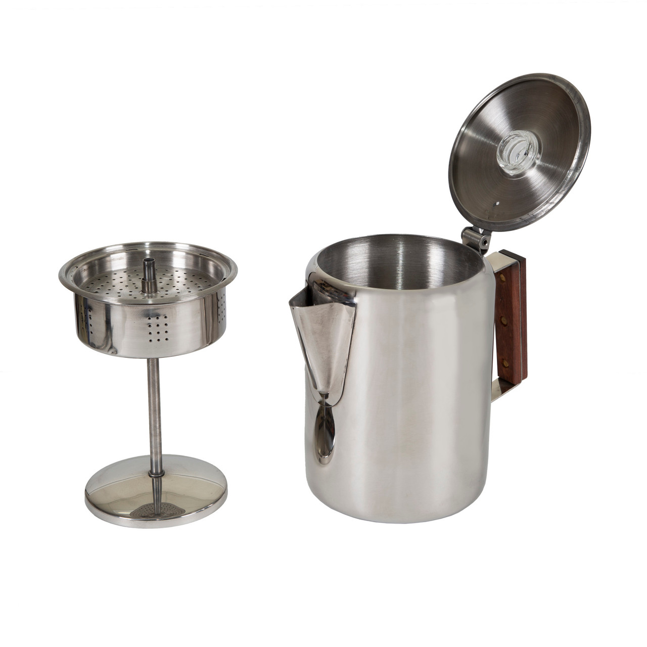 Stainless Steel Percolator Coffee Pot 9 