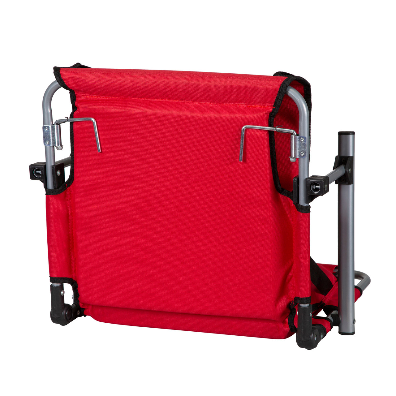 Folding Stadium Seat Cushion for Bleachers Red / A