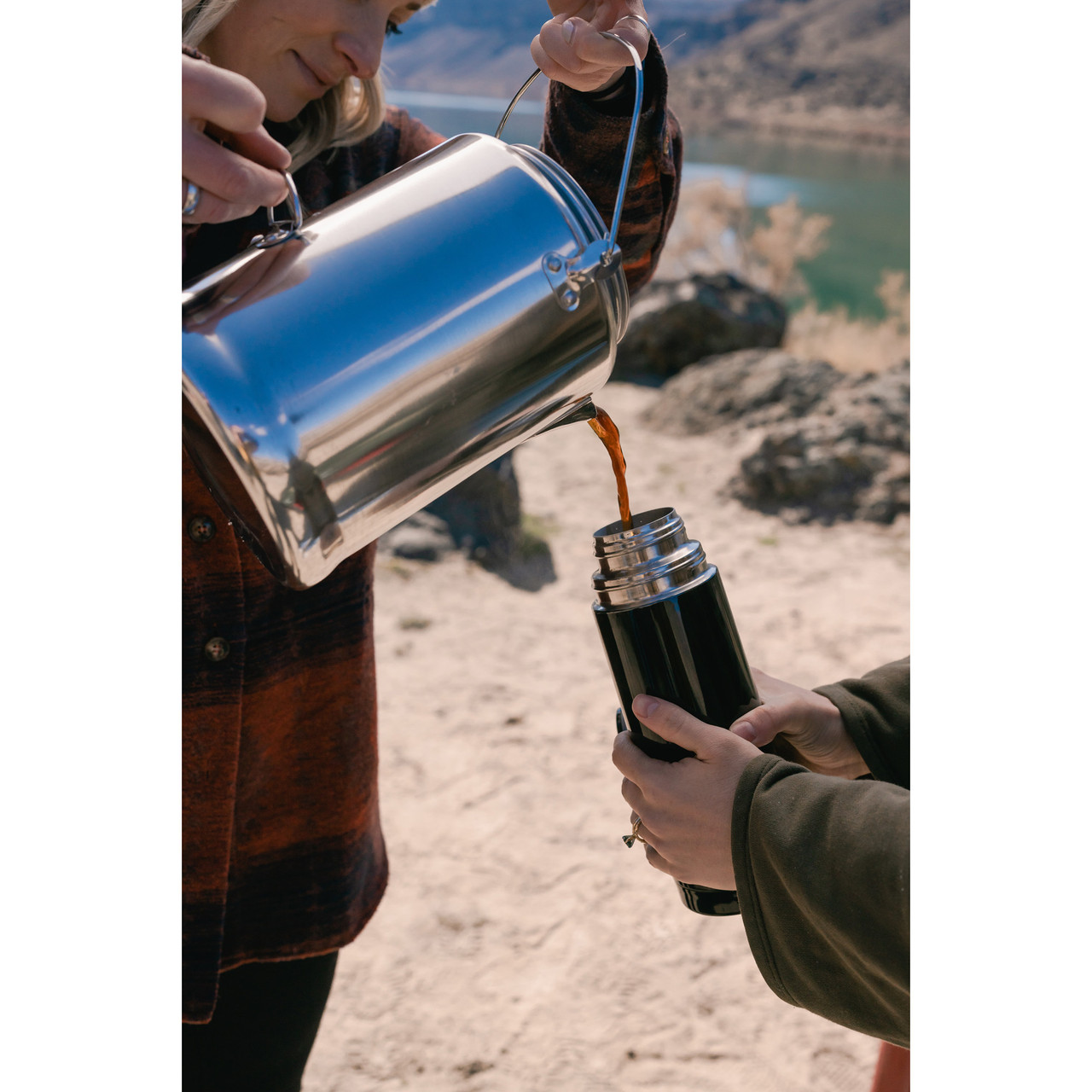 20 oz stainless travel mug — CAMP COFFEE ROASTERS